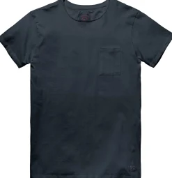 Blue de Gênes Herren-T-Shirt Baumwolle Dunkelblau Hot