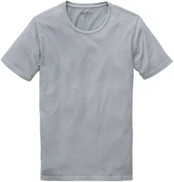 Seldom Herren-T-Shirt Crew Neck Grau Hot