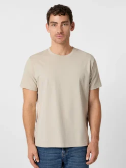 Melawear Herren-T-Shirt Heavy Jersey Sand Best