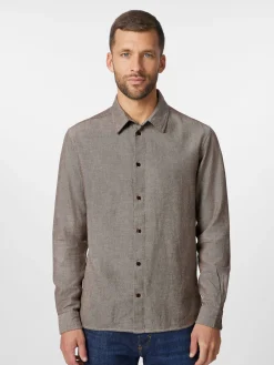 Knowledge Cotton Apparel Herren-Twillhemd New