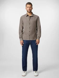 Knowledge Cotton Apparel Herren-Twillhemd New