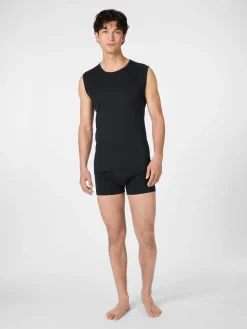 Novila Herren-Undershirt Schwarz Discount