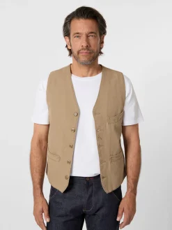 Pike Brothers Herrenweste 1908 Baumwollcanvas New