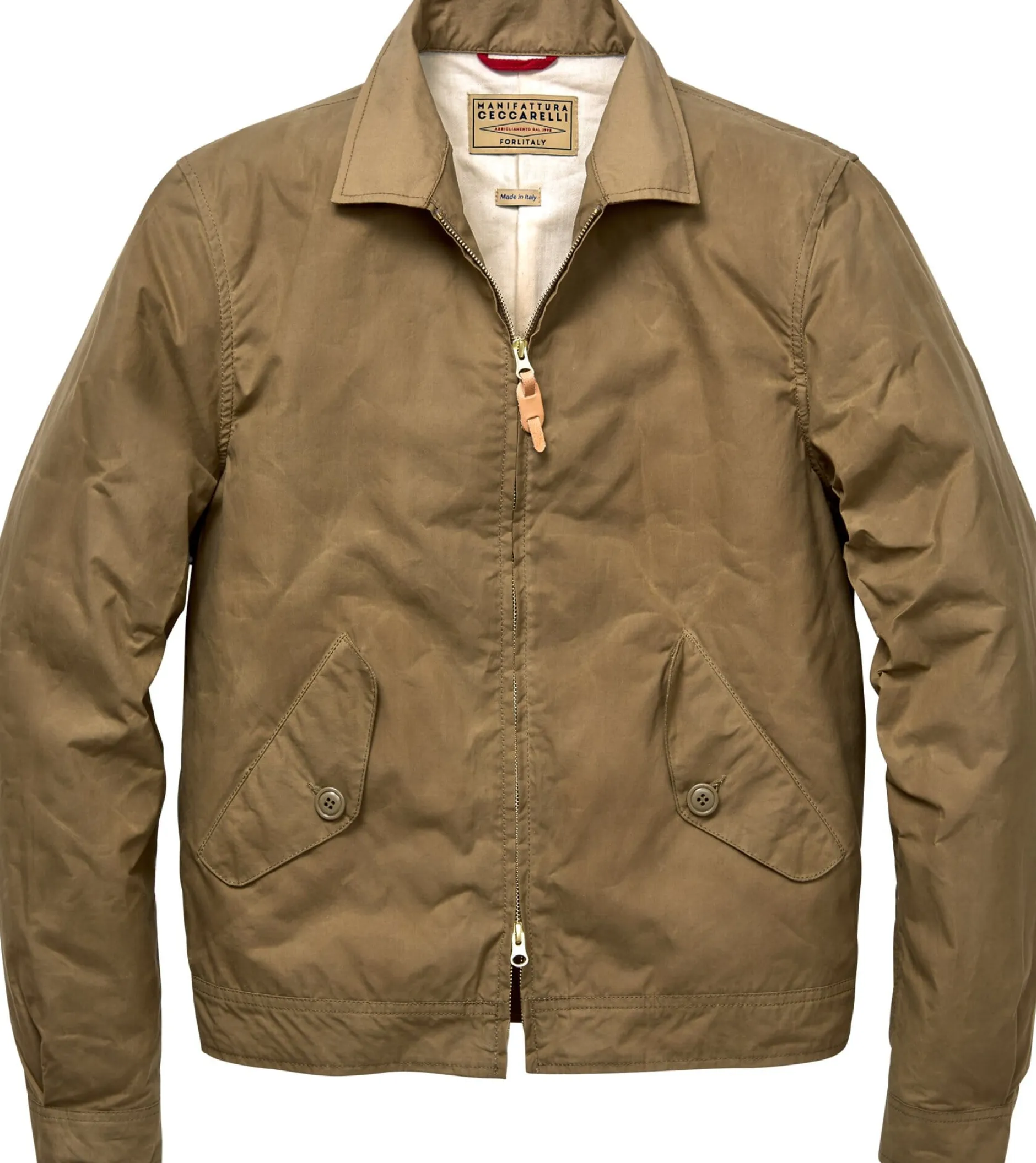 Manifattura Ceccarelli Herren-Windjacke Beige Hot