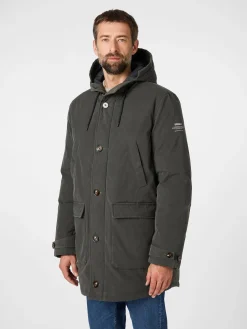 Ecoalf Herren-Winterjacke Schiefergrau Outlet