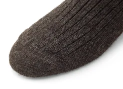 About Companions Herren-Wollsocke Braunmelange Clearance