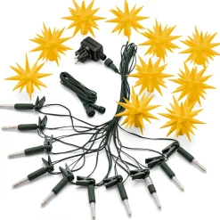 Herrnhuter Sterne nkette Gelb Outlet