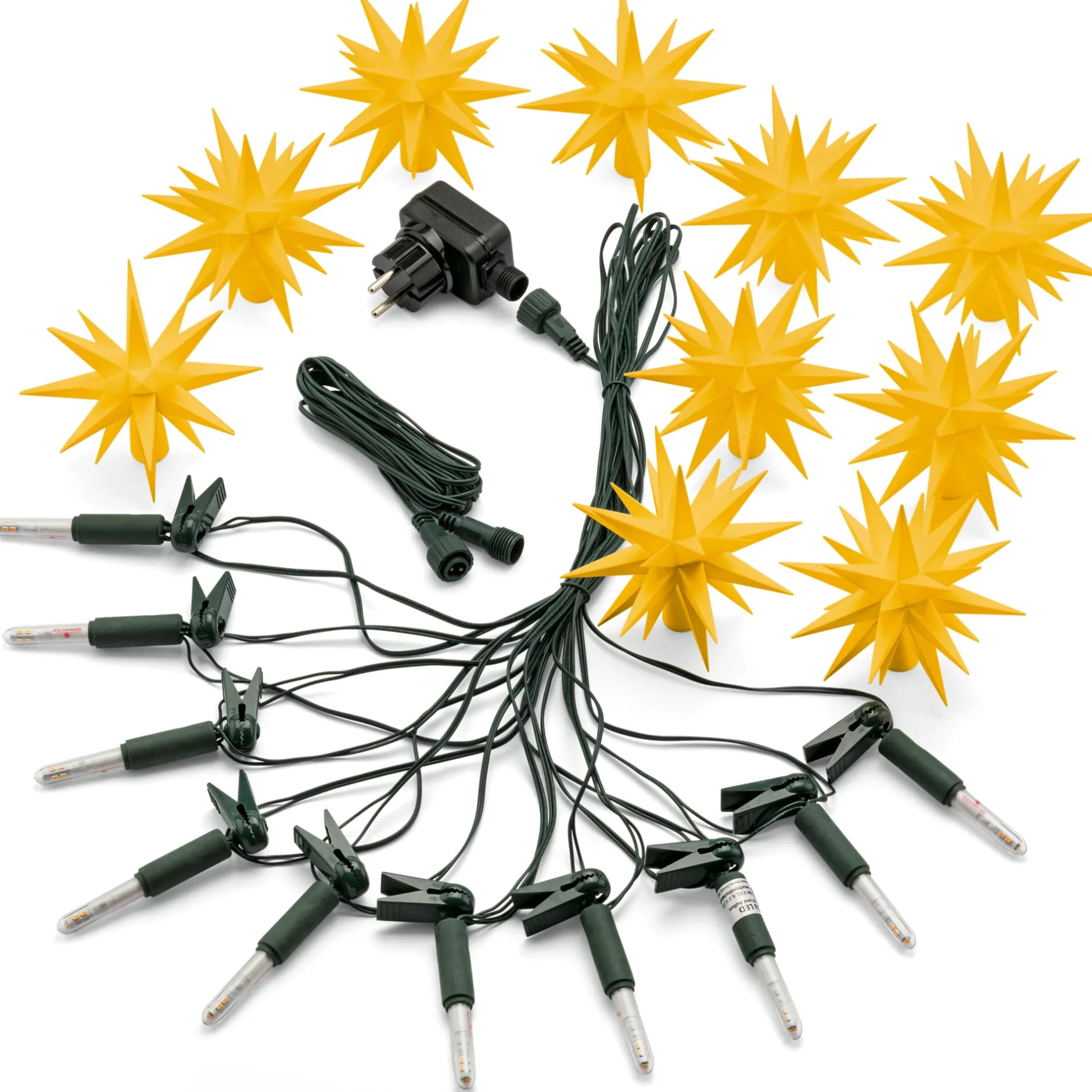 Herrnhuter Sterne nkette Gelb Outlet