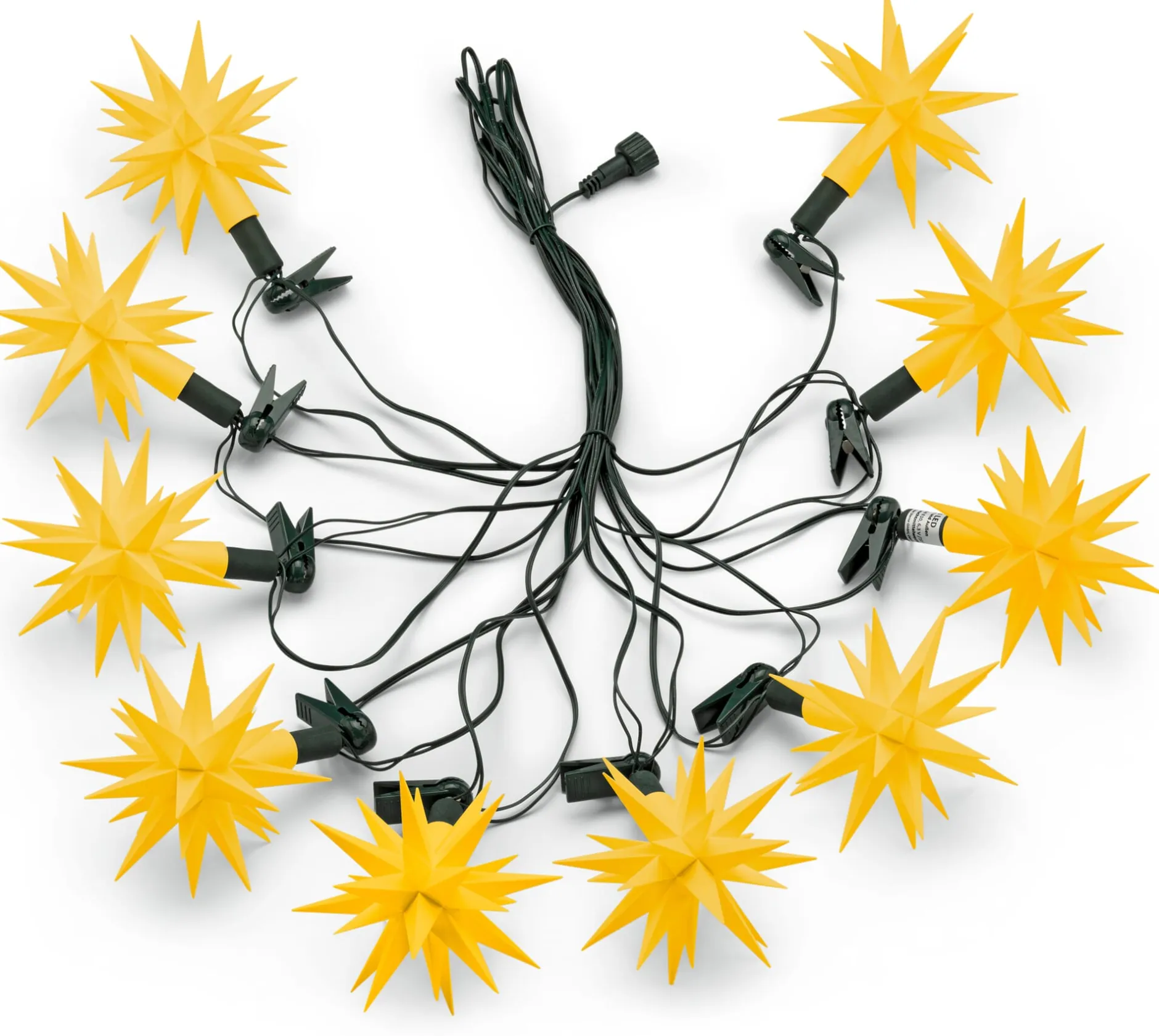 Herrnhuter Sterne nkette Gelb Outlet