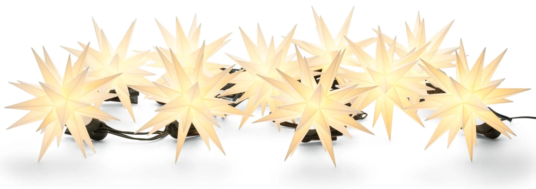 Herrnhuter Sterne nkette Weiß Hot