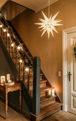 Herrnhuter Sterne nkette Weiß Hot