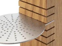 designimdorf Höhenverstellbares Räucherstövchen Eichenholz Discount