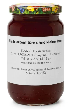 SARL Liqueurs Jean. Baptiste Joannet Himbeerkonfitüre aus dem Burgund Hot