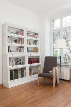 Shannon Hochsockel mit Schubkasten Weiß