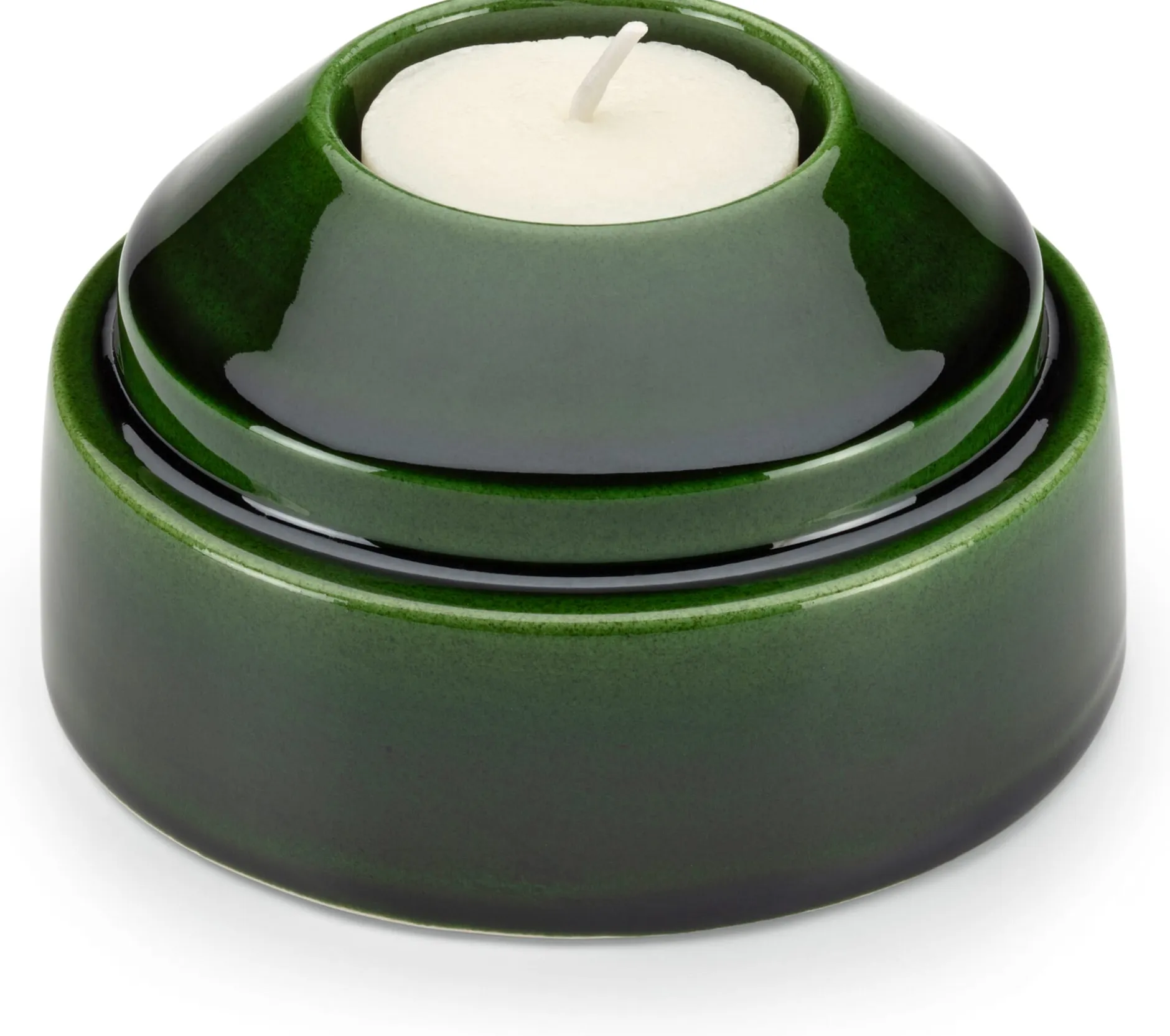 Bergs Potter Hoff Terrakotta-Kerzenhalter stapelbar