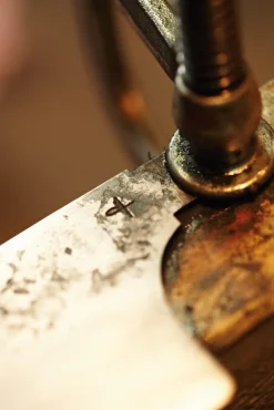 Hohenmoorer Messermanufaktur Hohenmoorer Santoku Damaszenerstahl Hot