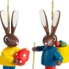 holz.kunst Holzanhänger Hasenkinder