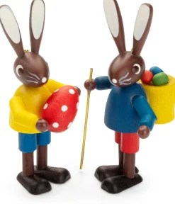 holz.kunst Holzanhänger Hasenkinder