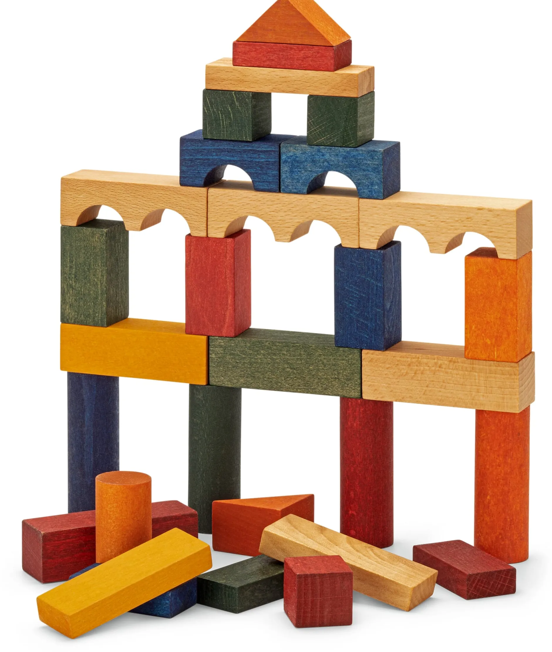 Wooden Story Holzbaukasten bunt Best