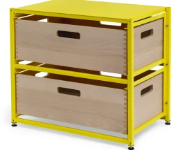 MAGAZIN Holzkiste zu Schubladenregal Stellage zwei Sale