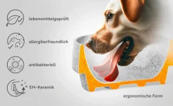 Denk Keramische Werkstätten Hundenapf Granitkeramik Outlet
