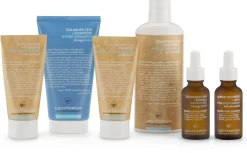 LICHTGRÜN® Hydro-Shampoo Goldener Lein und Steinrose New