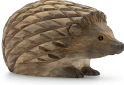 Wildlife Garden Igel Lindenholz handgeschnitzt Outlet