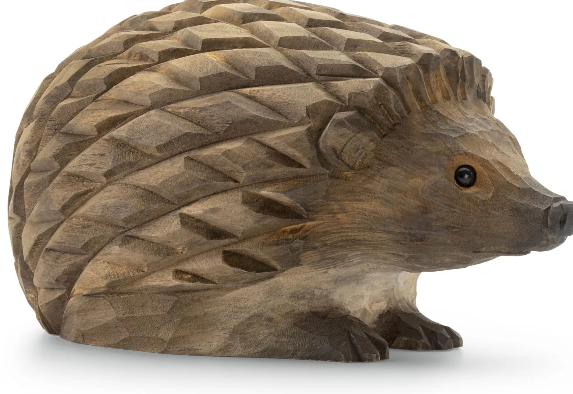 Wildlife Garden Igel Lindenholz handgeschnitzt Outlet