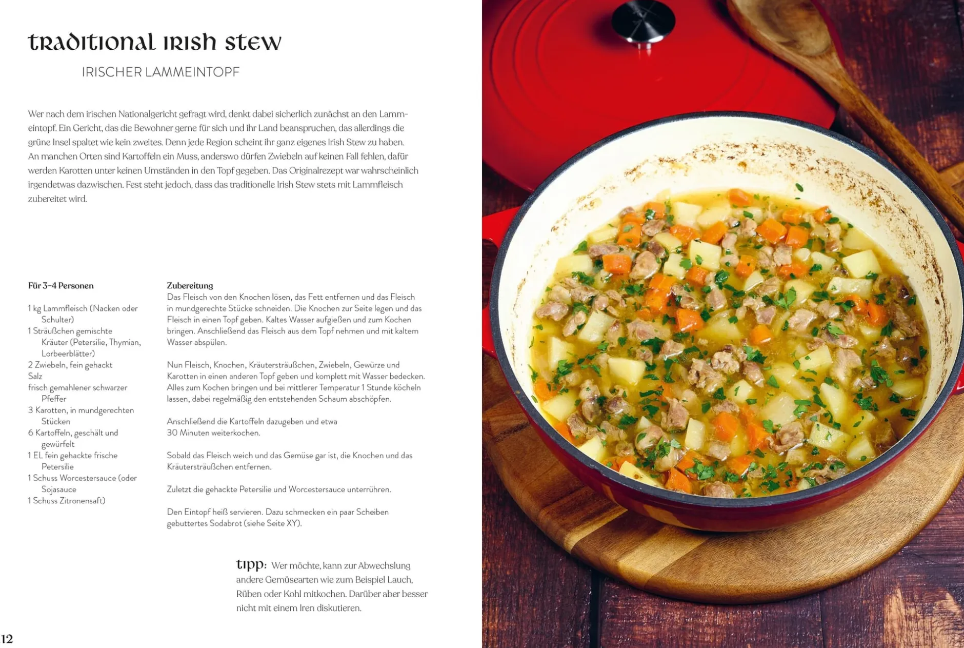 Christian Verlag Irland. Das Kochbuch Hot