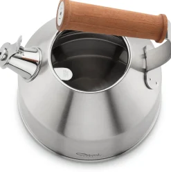 Metalgo Italienischer Wasserkessel LIGNUM SATINATO Hot