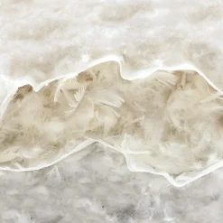 Manufactum 3-Kammer-Kopfkissen Gänsefedern und -daunen New