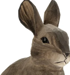 Wildlife Garden Kaninchen Lindenholz handgeschnitzt Clearance