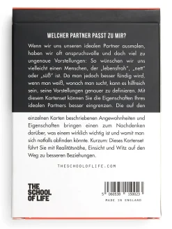 School of Life Karten-Set Welcher Partner passt zu mir? Clearance