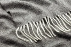 Weberei Hohenberger Kaschmirdecke Fischgrat Outlet