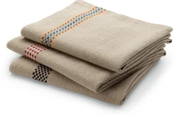 Charvet Editions Küchenhandtuch Leinen Rot Outlet