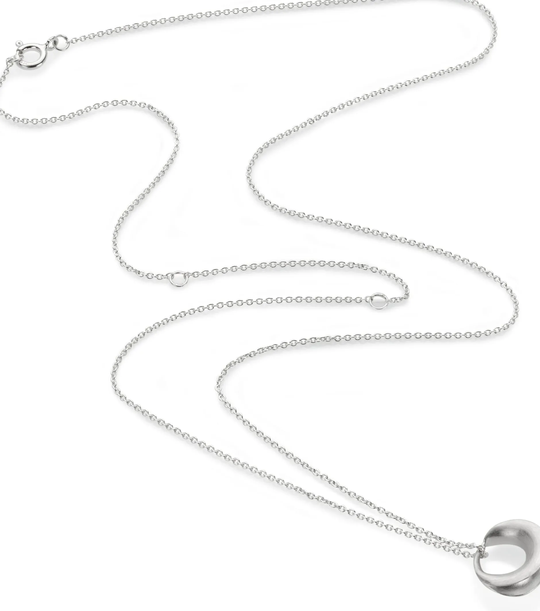 Guthmann Kette mit Anhänger matt, Silber New