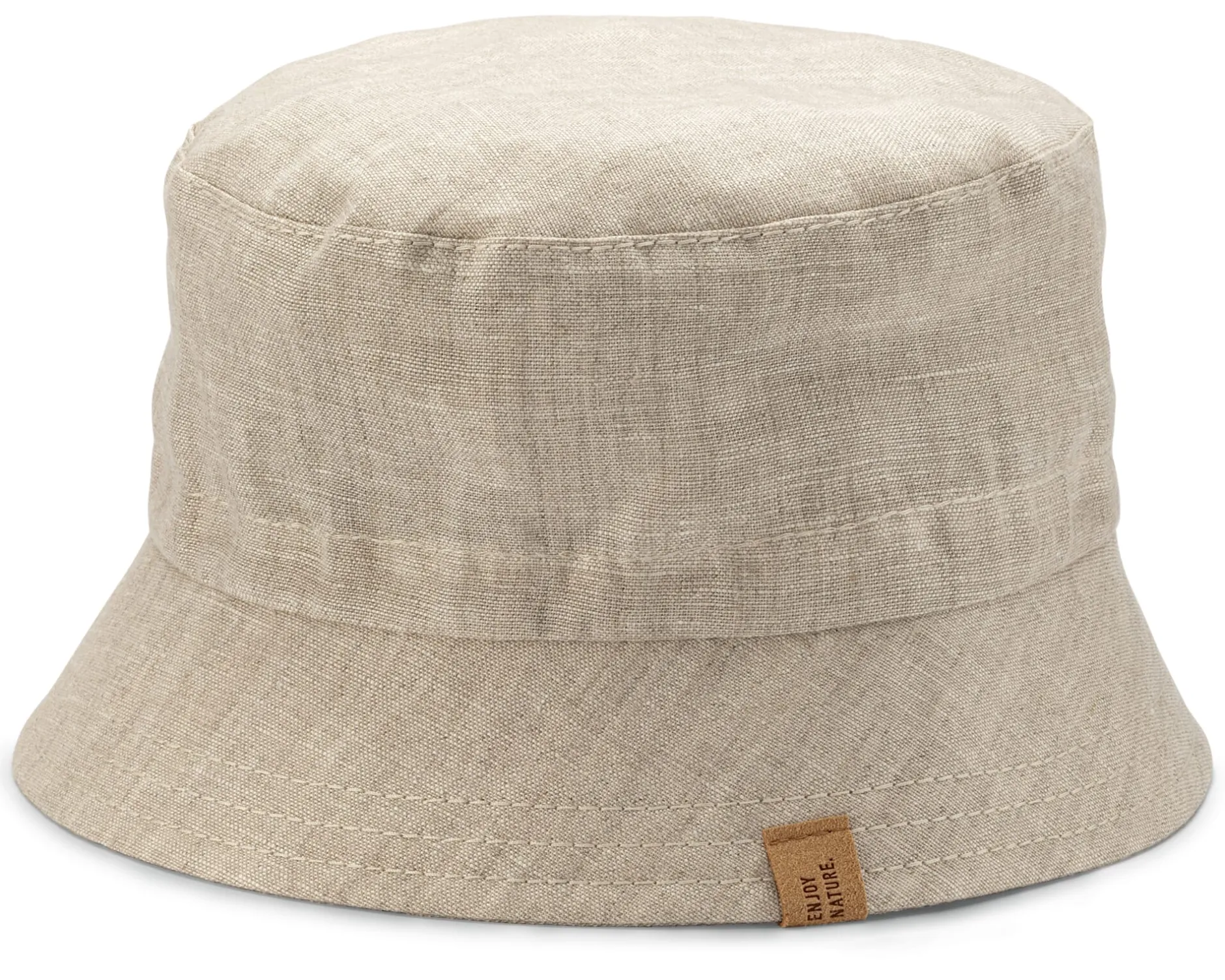 Pure Pure Kinder-Bucket-Hat Leinen Natur Online
