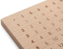 Holzding Kinder-Frühstücksbrettchen Rechnen