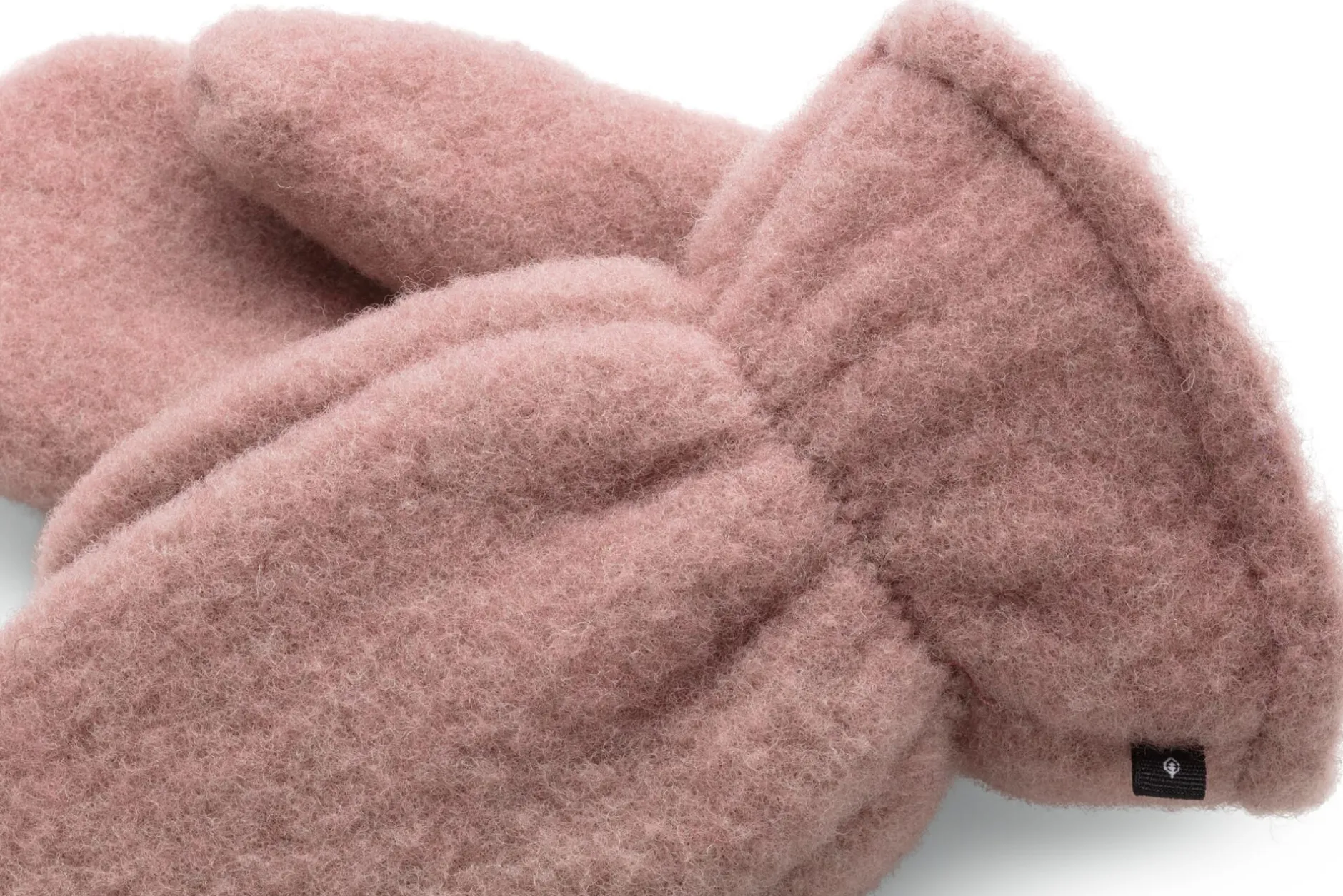 Pure Pure Kinder-Fäustling Wollfleece Rosé New