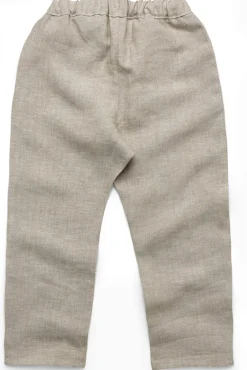 Pure Pure Kinder-Hose Leinen Natur Discount