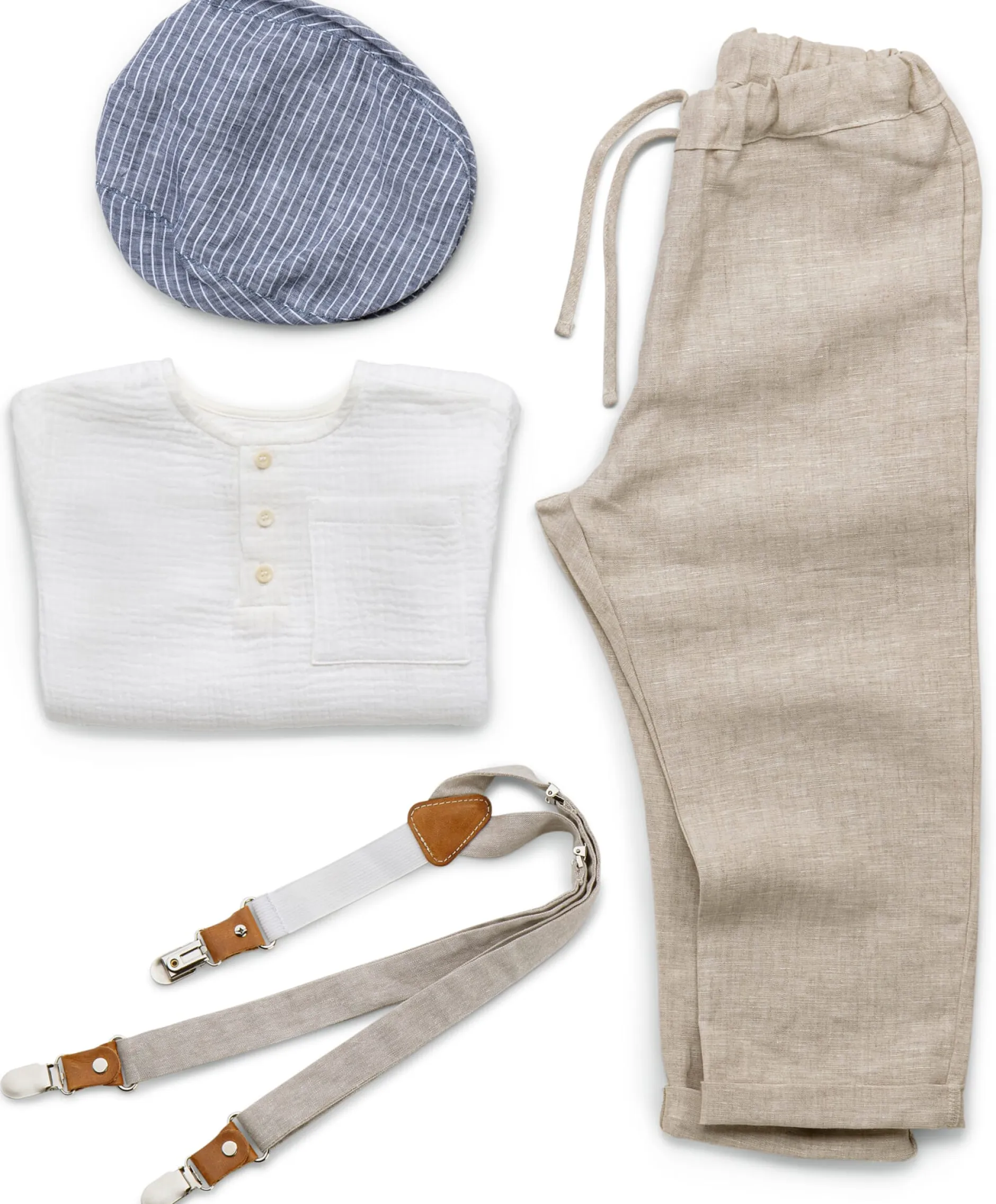 Pure Pure Kinder-Hose Leinen Natur Discount