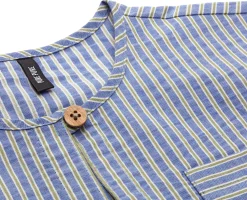 Pure Pure Kinder-Kurzarmshirt Baumwolle gestreift Sale