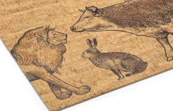 Clarissakork Kinder-Teppich Kork Hot