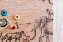 Clarissakork Kinder-Teppich Kork Hot