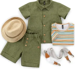 Pure Pure Kinder-T-Shirt geringelt Sale