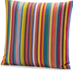 Tissage de Luz Kissenbezug bunt gestreift New