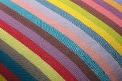 Tissage de Luz Kissenbezug bunt gestreift New