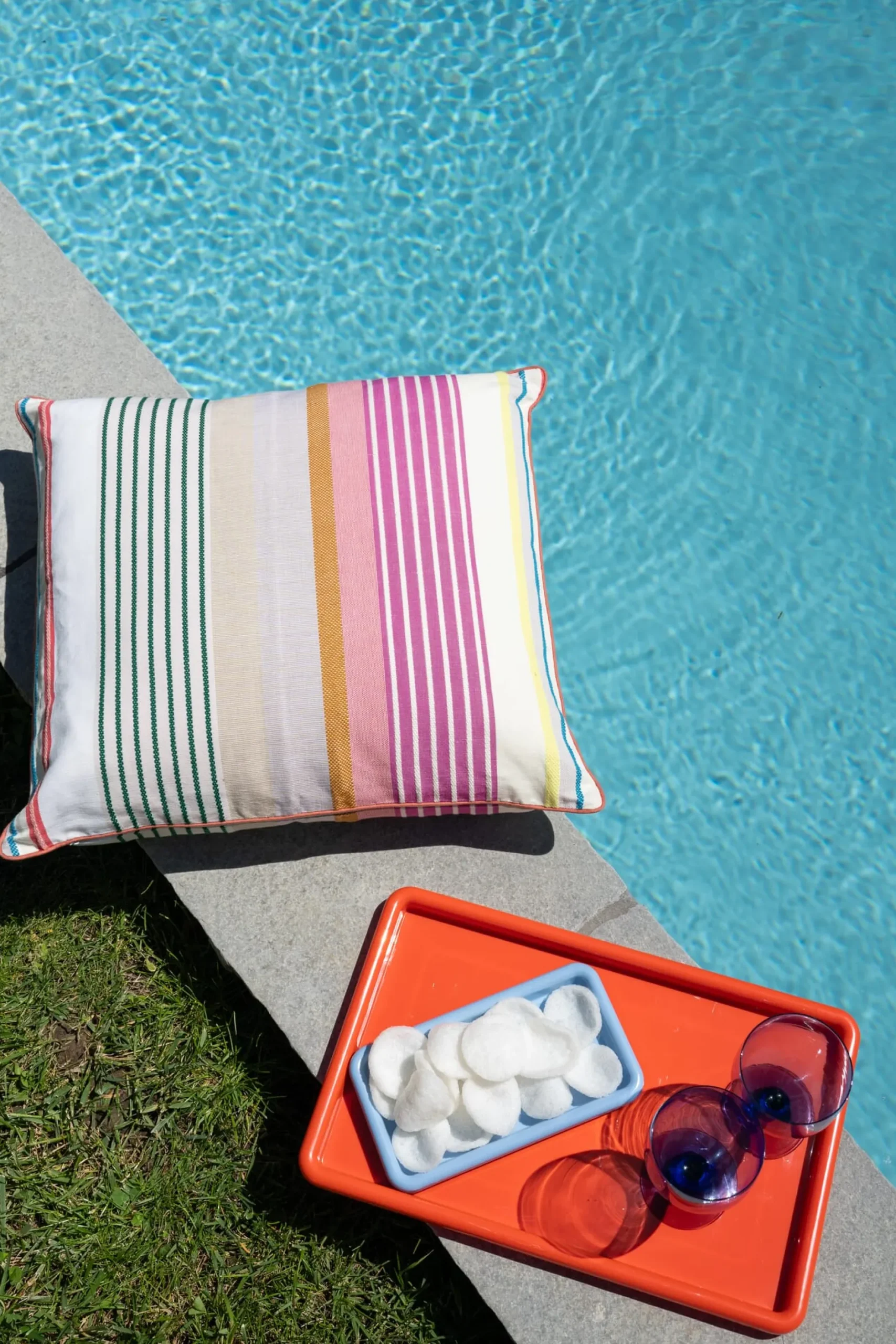 Tissage de Luz Kissenbezug Multicolor