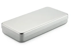 Kiste Alubox Silberfarben