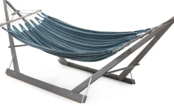 CHICO Hängematten Klappbarer Hängemattenständer Eschenholz Grau Best